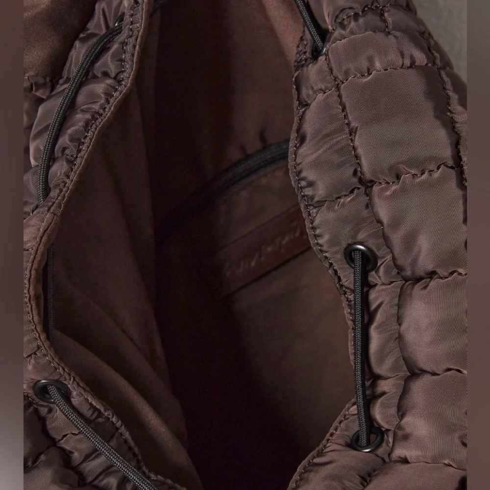 Free People Movement Quilted Hiker Backpack in CHOCOLATE NWT SOLD OUT - Picture 5 of 7